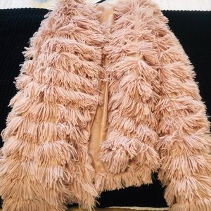 Fringe sweater/jacket